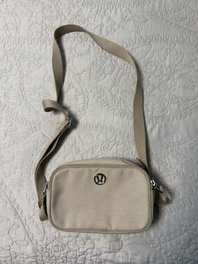 lululemon athletica Beige Crossbody Bag